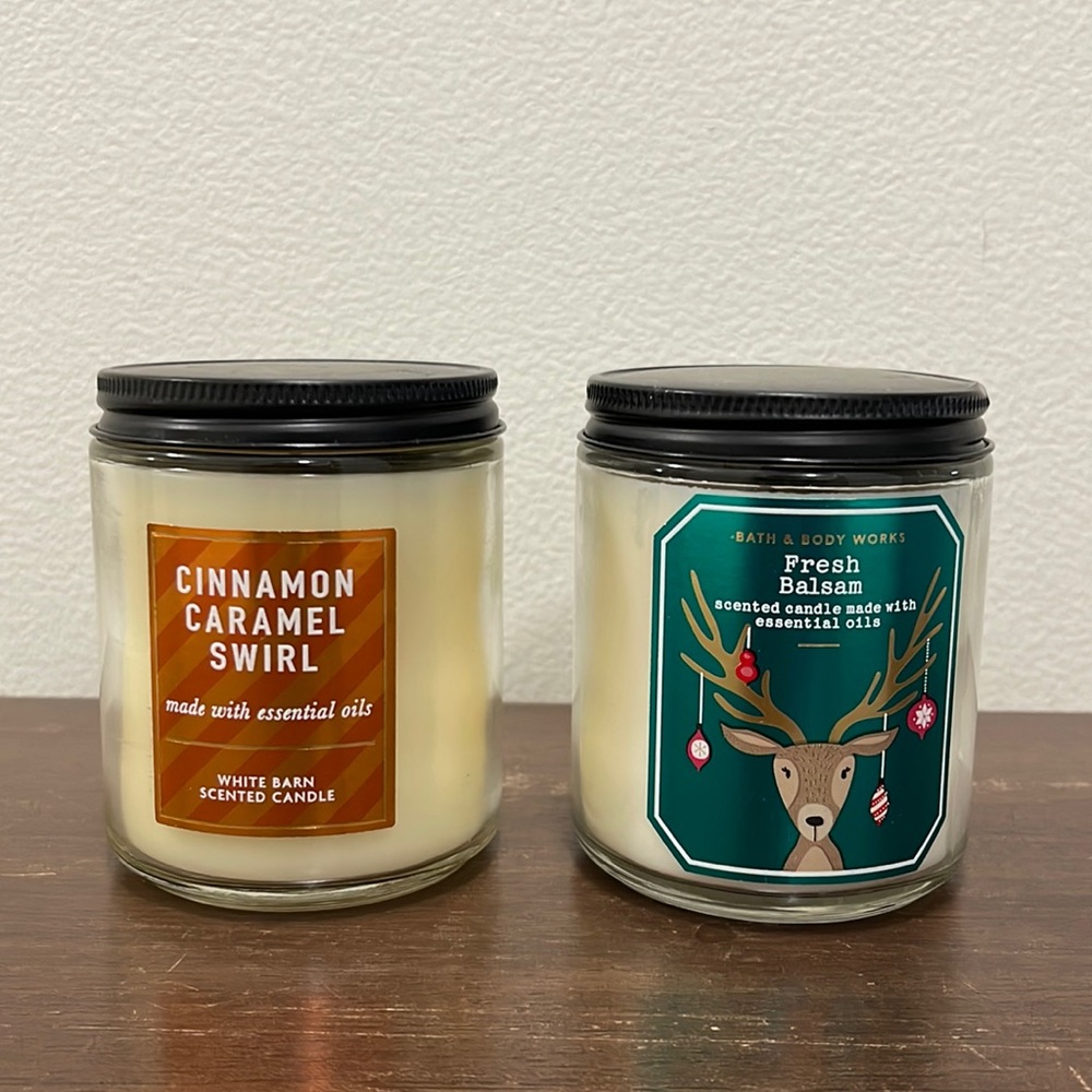 Bath & Body Works candles